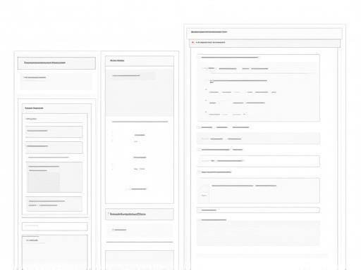 UI/UX design wireframes